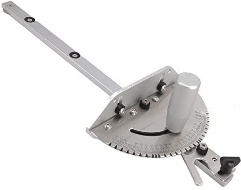 Focket Calibro per da banco con Scala di marcatura, Calibro di precisione con Recinzione in Alluminio, Accessori per da banco per Il Massimo Supporto dello Stock, Arresto