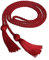 1pc Graduation Honor Cords Tassels Cord Polyester Yarn Honor Cord for Bachelor Gown Length 68 in for Graduation Students (red)