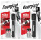 Energizer Lampe Torche LED X-Focus, Lampe de Poche avec Mise au Point, Fine et Légère, Piles Incluses (Lot de 2)