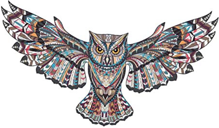ibasenice Eule Wandsticker PVC Abnehmbar für Kinderzimmer und Wohnzimmer Deko und Sicher Geeignet für Glatte Oberflächen Kreative Wandtattoos für Jungen und Mädchen