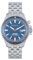 Breil Uhr Herren Manta P.R.O. Ziffernblatt BLAU Bewegung NUR Zeit HYBRID e Bracelet Stahl Silber TW2015