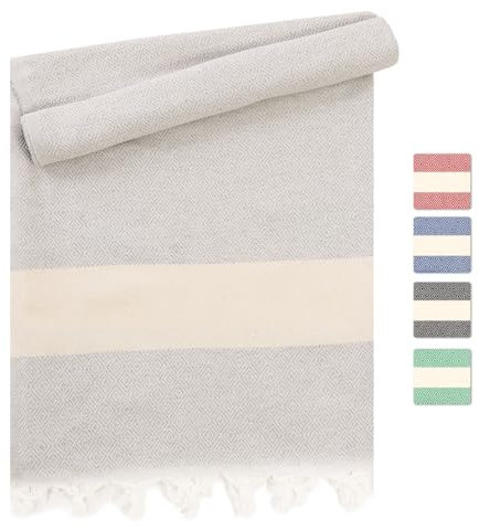 Heré Mood Hamamtuch & Saunatuch aus Baumwolle für Damen & Herren – leicht, saugfähig & schnelltrocknend. Ideal als Strandtuch, Duschtuch, Badetuch, Yogatuch, Reisehandtuch & Sauna Zubehör