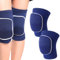JRYXDS Set di Ginocchiere Sportive, Ginocchiere da Ballo da 2 Pezzi, Ginocchiere Elastiche, Ginocchiere da pallavolo Antiurto per Donne e Uomini per Corsa, Sport, Danza, Yoga（blu）