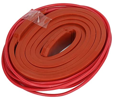 SILICONE HEATING WRAP BELT 15x1000mm 40W - WATERPROOF & FLEXIBLE - IDEAL FOR OIL PIPE HEATING (DC24V)