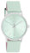 Oozoo - Timepieces Damen Uhr in Light Blue/Silver | Armbanduhr Damen mit Lederarmband | Moderne Uhr für Frauen | Edle Analog Damenuhr in rund C11369 (36mm Gehäuse)