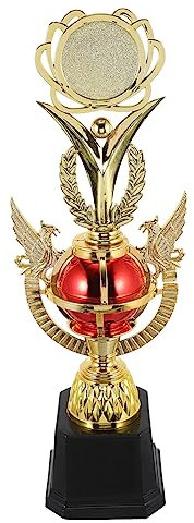 HLUONGTN 3 Pezzi per Bambini Trofeo Di Plastica Trofeo Coppa Europa Trofeo Di Calcio per Bambini Porti Trofeo Di Concorrenza