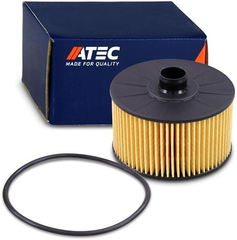 ATEC Germany 1x Ölfilter Filter für Ölwechsel | Kompatibel mit: DACIA DOKKER Express Kasten/Großraumlimousine, DOKKER Großraumlimousine, DUSTER, DUSTER, DUSTER Kasten/SUV