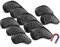 AMRTA Golf Iron Head Covers for Golf Clubs Synthetic Leather with Gift Box, Deluxe Club Headcover Universal Fit Main Iron Clubs Great Gift for Golfer Men Women (Magnetic Closure 10 Pcs-Dark)