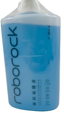 Floor Cleaning Solution 1L - Premium Robot Mop Cleaning Liquid for Robo rock Re vo Ma xV/P10 Pro/G10S/S8 Pro Ultra/Dyad Pro/Fl exi Series, Hardwood & Carpet Safe Cleaner, Method Wood Floor Cleaner A