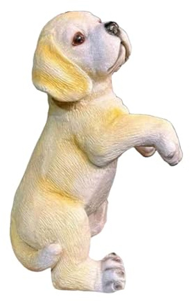 predolo Garten Tierstatue, Blumentopf Hugger Figur, Schreibtisch Bastelarbeiten, Hängevase, Hugger Tierskulptur für Den Garten, Zuhause, Rasen, Aquarium, Hund