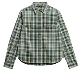 Superdry Damen Holzfäller Karo Flanellhemd