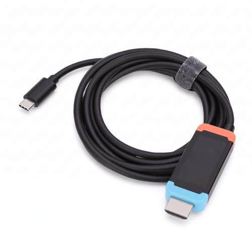 Cable Adaptador Tipo C a 4K 60Hz, Estación de Acoplamiento con Carga PD