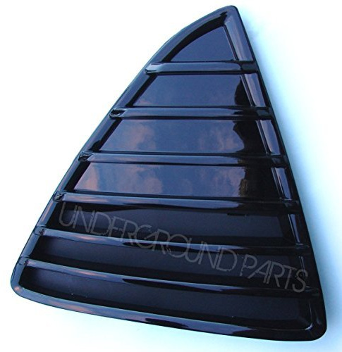 Underground Parts Front Bumper Triangle Grille Gloss Black Right Offside Drivers Side for Ford Focus mk3