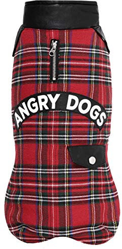 Wouapy 728330 Hundemantel, Größe 30, Schottenmuster