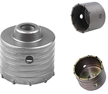 Kovalmax® FRESA CAROTATRICE A TAZZA 90 MM DA TRAPANO ATTACCO SDS PLUS PER FORARE MURO CEMENTO