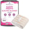 Slumberdown Sleepy Nights Electric Blanket Double - Warm & Cosy 3-Heat Settings BEAB Approved Heated Blanket for Bed - Comfortable, Easy Fit Straps, Machine Washable (135cm x 120cm)