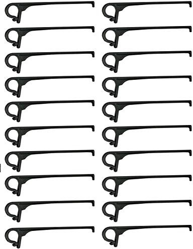 Selections Gutter Brush Leaf Guard Fixing Clips (Pack of 20)