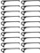 Selections Gutter Brush Leaf Guard Fixing Clips (Pack of 20)