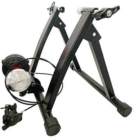 BEPM Fahrrad Rollentrainer Fahrradrolle Rollentrainer Rennrad Heimtraining Indoor-Übung Fahrradtrainer 7-Gang-Fahrradtrainer Mit Magnetischem Widerstand Straße MTB-Fahrradtrainer Radroller