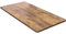 FEZIBO Grundsolide Tischplatte, 120 x 60 cm Schreibtischplatte, Perfekt für DIY höhenverstellbare Schreibtisch, MDF-Material, Braun