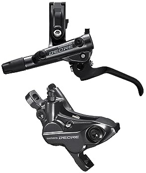 Shimano BR-M6120 & BL-M6100 Scheibenbremse Schwarz Einheitsgröße