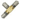 VLIZO Mini connecteur hydraulique en cuivre 3CH Type T/Y raccord Multi-Huile pour Pelle 1/14 RC Accessoires de pièces de Voiture Bricolage (Couleur : connecteur M5) (Color : M3-4mm (T))