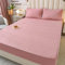 JIANINGHOME Bedding Gesteppte Matratzenauflage- Weich Mikrofaser Matratzen Topper - mit Spannumrandung - Matratzenschoner Unterbett auch für Boxspring-Betten,90x200+10cm