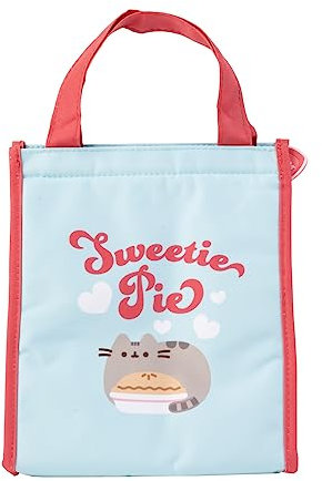 Grupo Erik Bolsa almuerzo Pusheen con aislamiento frio/calor - Bolsa almuerzo infantil ligera y portátil - Bolsa térmica porta alimentos | Bolsa nevera - Bolsa isotérmica - Accesorios Pusheen