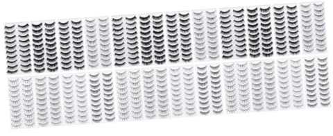 Beavorty 3er-set Realistische Künstliche Wimpern 8 Verschiedene Stile Und Dichte Wimpern Für Damen Teenager Und Mädchen Sicheres Material 80 Paare * 3