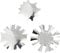 POPETPOP 3pcs Nail plate model Art Stamper Scraper Nails Tool Nail Stamp Plates Manicure Tool French Tip french line gel Nail Art Making Clipper Stainless steel Metal Scissors