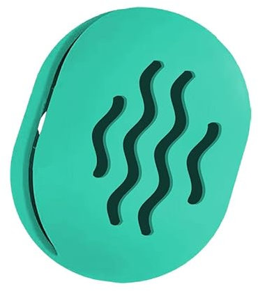 TIKIUKI Porte-éponge de Maquillage, étui en Silicone incassable pour éponge de Maquillage, étui Respirant pour éponge de Maquillage, Convient pour Les Affaires ou Les Voyages(Vert)