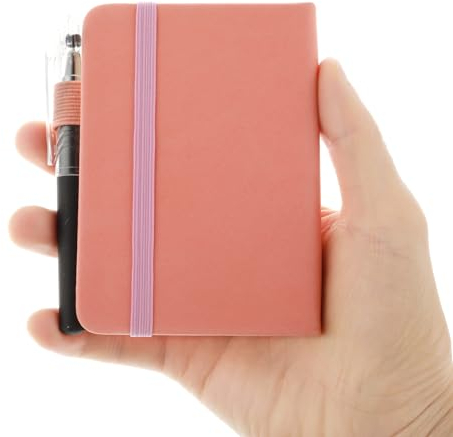 YUXIANLB Taschennotizbuch Tagebuch Mit Stiften Ledereinband Kleine Klassische Linierte Tagebücher A7 Liniertes Notizbuch Zum Schreiben 100 Seiten Hardcover Mit Dickem Papier Für Arbeit College