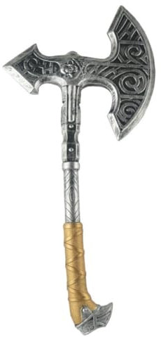 CALLARON Cosplay Hachas Juguete Hachas Plástico Juguete Hachas Vikingas Martillo Regalos Halloween Prop para Soldado Disfraz Guerrero Juego Batalla