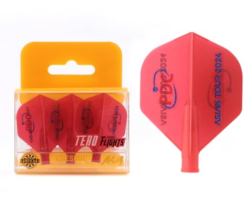 CUESOUL TERO AK4 Dart Flüge Standardform,Set von 3 pcs
