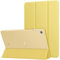 MoKo Cover per Samsung Galaxy Tab S5e 2019, Ultra Sottile Leggero Custodia in Tri-Fold Auto Sveglia/Sonno con Retro Semi-Trasparente Rigido per Samsung Galaxy Tab S5e 2019, Giallo Chiaro