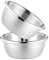 Milageto Colador, Tazón de Sopa de Cocina, Cuenco Grueso para Lavar arroz para Uso doméstico, Cuenco para Lavar Verduras, Cesta escurridora, 26CM