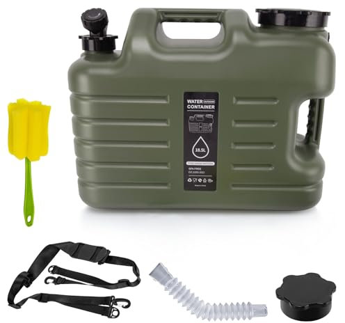 JOHAHTANG 5 Gallon Camping Water Jug (5 gallon)