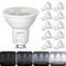 Lepro GU10 LED Lampe 4,5W Dimmbar Kaltweiß, 6500K, 345 Lumen, 38° Spot, CRI>80, Energiesparend >91%, LED Reflektorlampe, Dimmbare GU10 Leuchtmittel für Küche, Wohnzimmer, 10er Pack