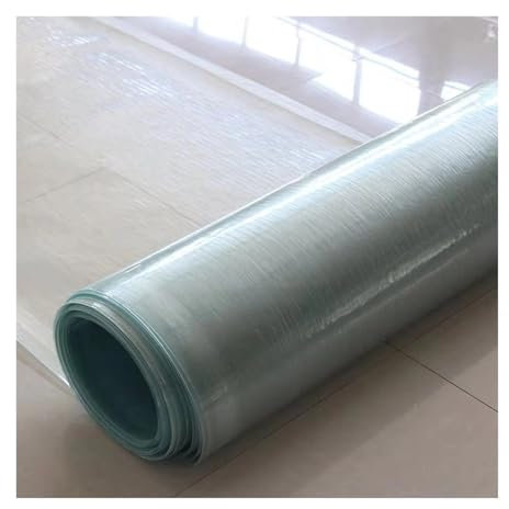 Panneau de toiture en polycarbonate transparent imperméable et résistant aux UV pour serres, abris de voiture et toits de jardin 0,5 x 1 m