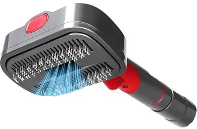 VBMJUSSE Pet Dog Grooming Kit,compatible For Dyson,Vacuum V7 V8 V10 V11 V12 V15,Dog Grooming Brush Attachment,Dog Hair Groomer Tools
