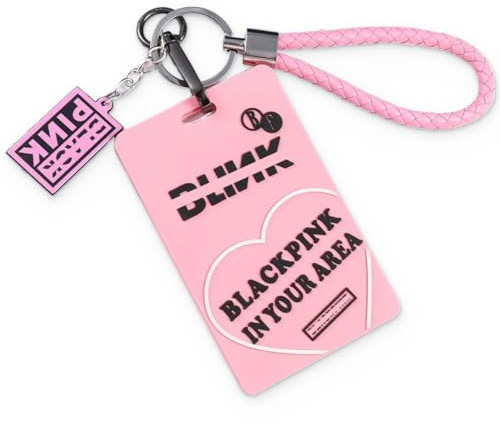 DEFGNOP Blackpink Fotokartenhalter Schlüsselanhänger, Teiliges Blackpink Merch für Kpop Fans, Konzerte und Support-Clubs