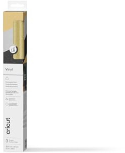 Cricut Permanent Vinyl, 3 Sheet Sampler, Shimmer Classics Collection, 30.5cm x 70cm, Self-Adhesive Vinyl Sheet | Ideal for Customising Mugs, Bottles & DIY Crafts for All Cutting Machines