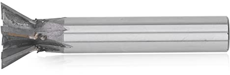 ZJchao Cortador de de Milano, Cortador de de Milano de 30 Mm y 60 Grados, Fresa de Espiga Recta con Vástago Recto, de Mosca para Fresadora, Fresa de Ranurado de Carburo de 6 Flautas