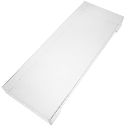 BUGUUYO Transparentes Wasserdichtes Acryl Tastaturschutzgehäuse Universeller Staub Flüssigkeitsschutz Passgenaues Keyboard Cover für Büro Zuhause und Schule