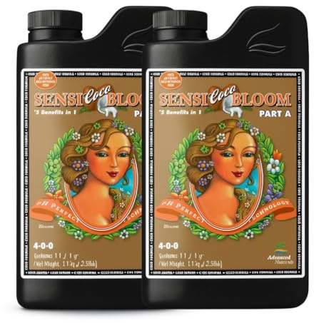 Weedness Advanced Nutrients pH Perfect Sensi Coco Bloom A&B 500 ml - Pflanzendünger Grow Anbau Indoor Tomaten Rasen Orchideen