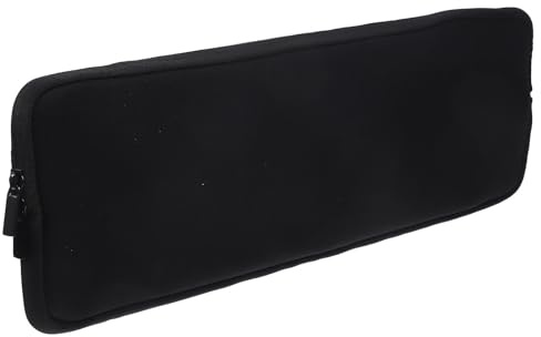 KALLORY Custodia Tastiera Neoprene Zip Liscia per Trasporto Outdoor e Uso Ufficio, Materiale per Immersioni