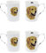 (BB29) Bone China Set of 4 Golden Retriever Dog Mugs Presentation Gift Boxed