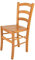 t m c s Tommychairs - Stuhl Venice für Küche und Esszimmer, robuste Struktur aus lackiertem Buchenholz im Farbton Honig und Sitzfläche aus Holz