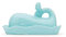 Fox Run 48743 Wal Butterdose, Keramik, Aqua Blue