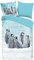 Good Morning Bettbezug für 1 Person, 135 x 200 cm, Flanell, Nr. 2505, Blau